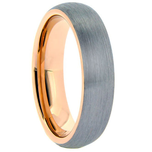 Premium Brushed Tungsten Carbide Wedding Band - WRTG9805A