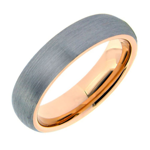 Premium Brushed Tungsten Carbide Wedding Band - WRTG9805A