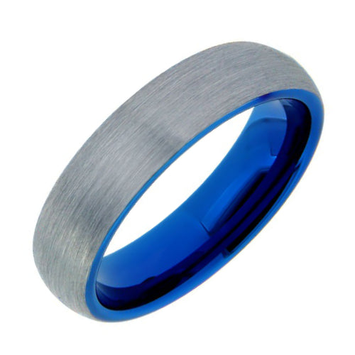 Premium Brushed Tungsten Carbide Wedding Band - WRTG9806A