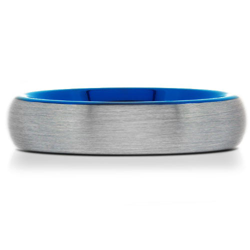 Premium Brushed Tungsten Carbide Wedding Band - WRTG9806A