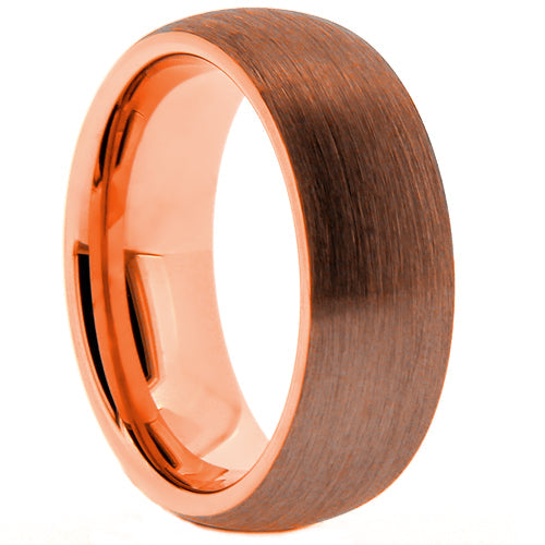 Premium Brushed Tungsten Carbide Wedding Band - WRTG9807