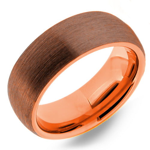 Premium Brushed Tungsten Carbide Wedding Band - WRTG9807