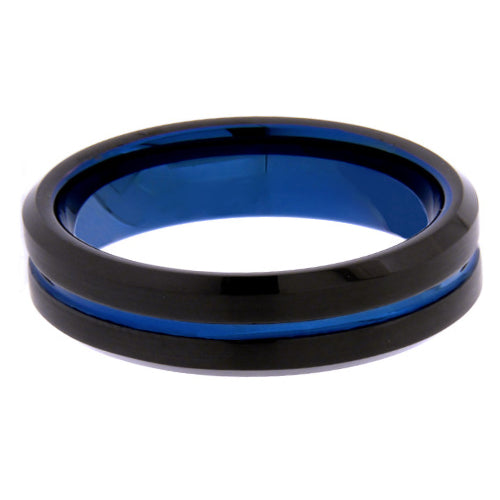 Premium Brushed Tungsten Carbide Wedding Band - WRTG9809A