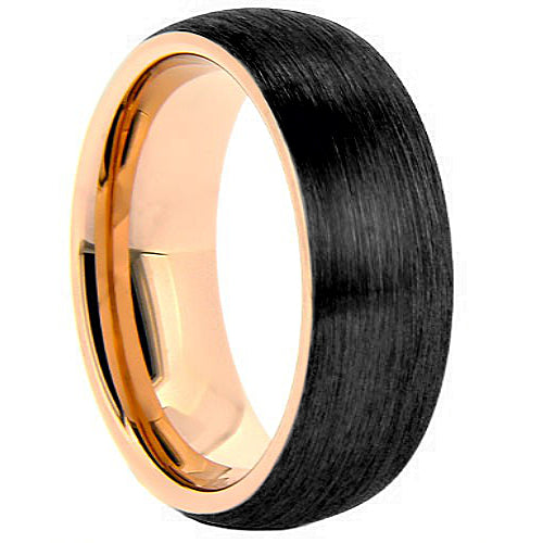 Premium Brushed Tungsten Carbide Wedding Band - WRTG9810