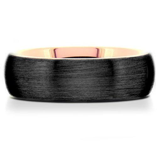 Premium Brushed Tungsten Carbide Wedding Band - WRTG9810