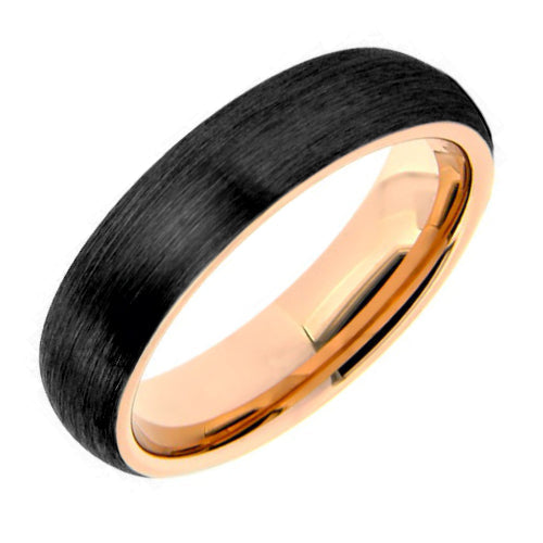 Premium Brushed Tungsten Carbide Wedding Band - WRTG9810A