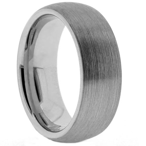 Premium Brushed Tungsten Carbide Wedding Band - WRTG9814