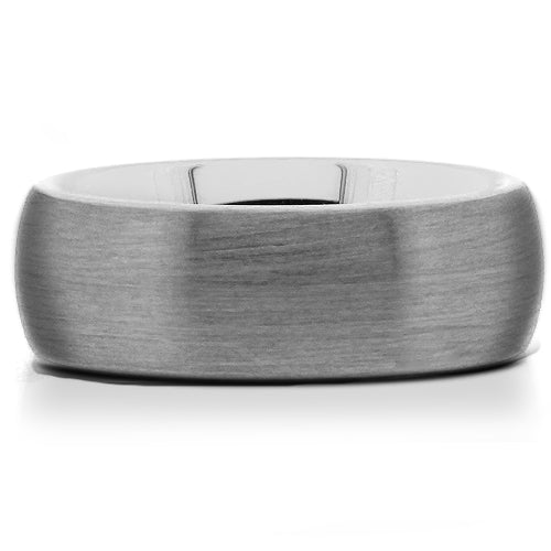 Premium Brushed Tungsten Carbide Wedding Band - WRTG9814
