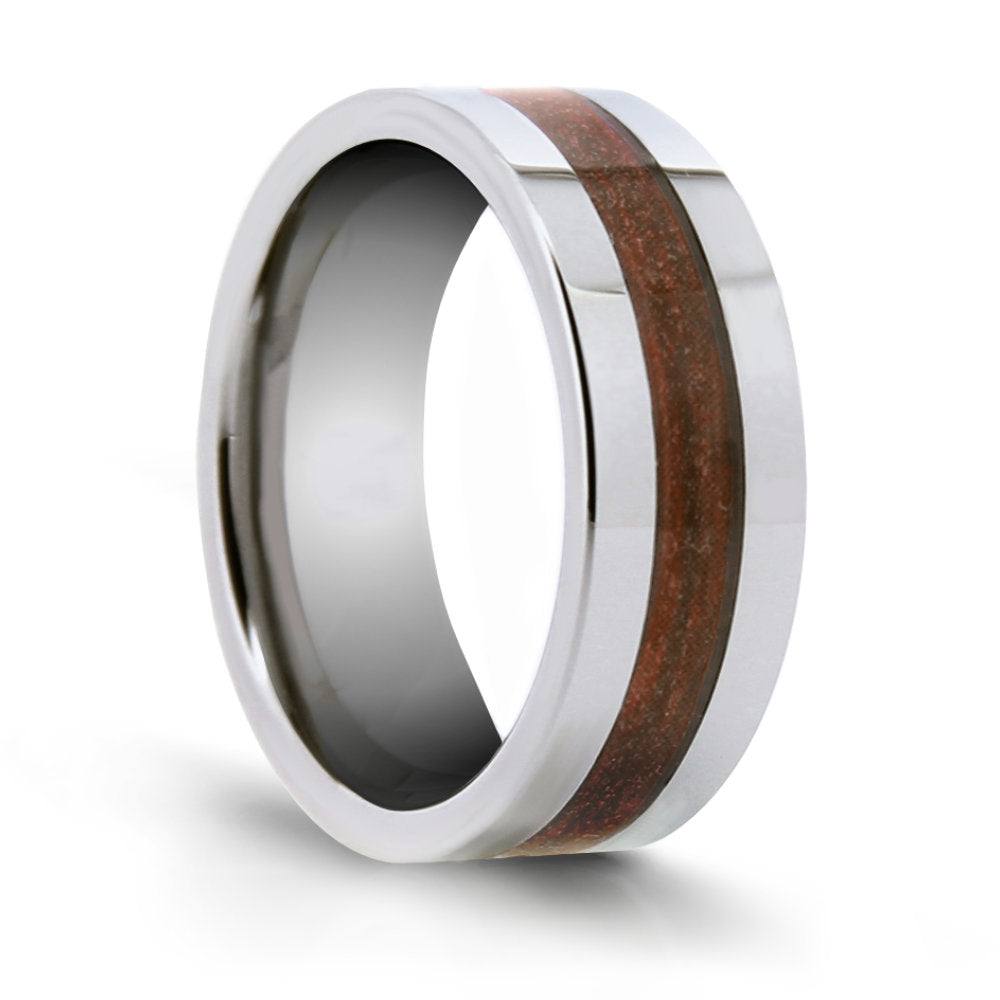 Polished Tungsten Carbide Wedding Band - WRTG9821