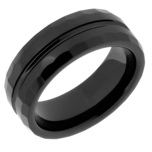 Handcrafted Minimalist Ceramic Ring - Model WSR5200