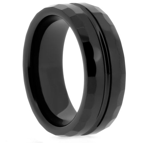 Handcrafted Minimalist Ceramic Ring - Model WSR5200