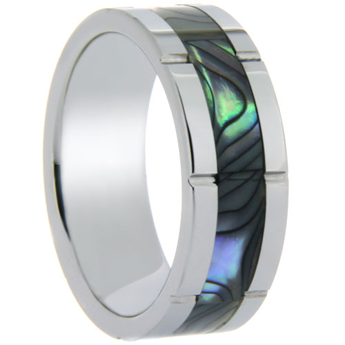 Premium Brushed Tungsten Carbide Wedding Band - WTA9120