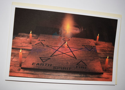 Halloween fun, Handcrafted All Occasion Greeting Card, blank inside.