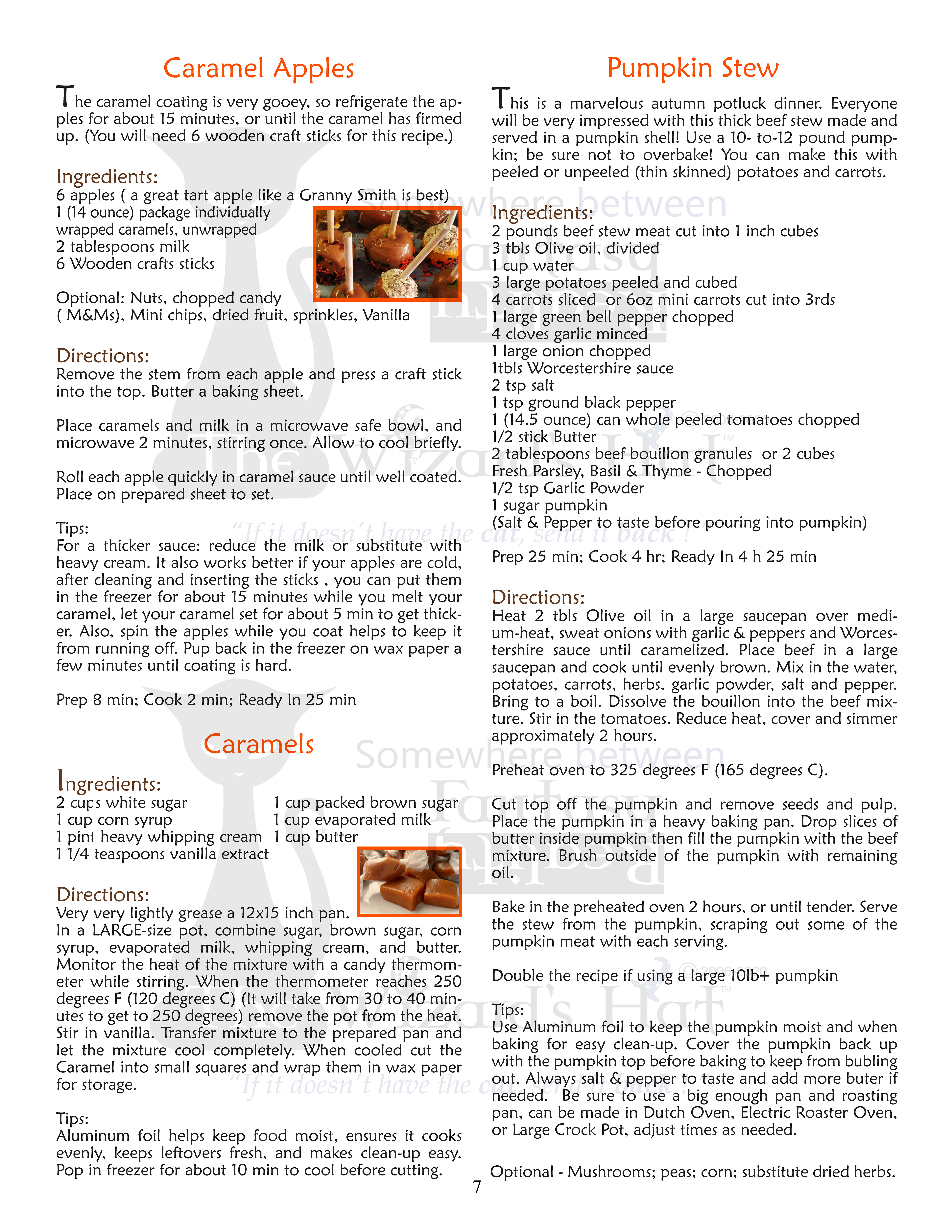 Halloween & Samhain recipes 