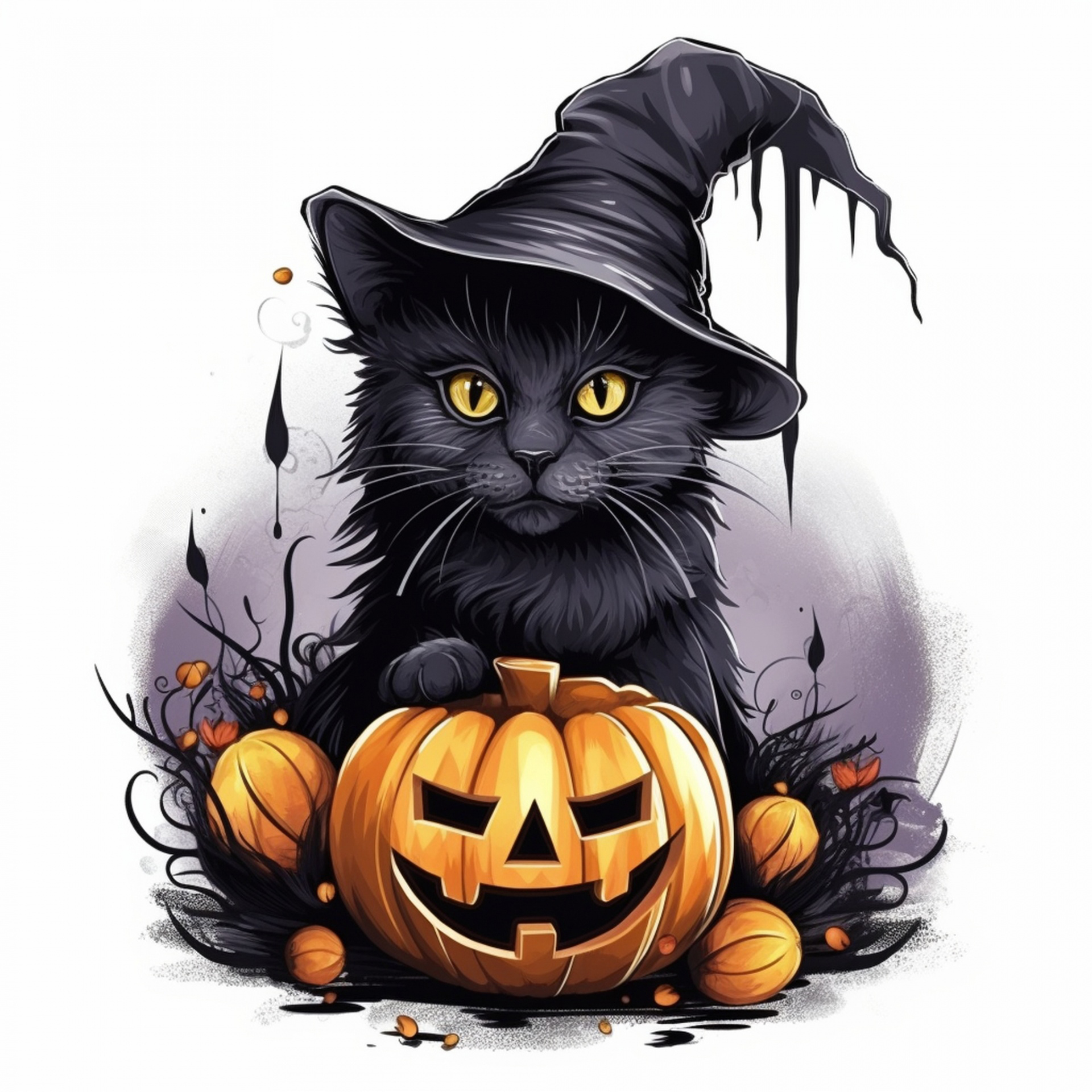 Halloween cat