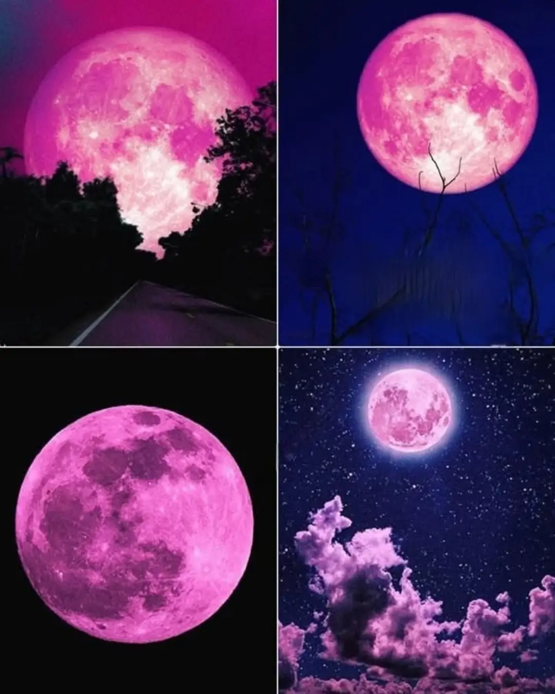 Full Moon Blessings -Strawberry Moon