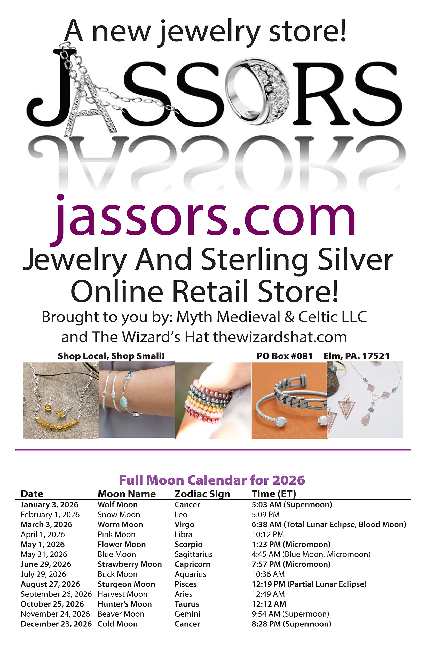 The Wizards Hat flyer