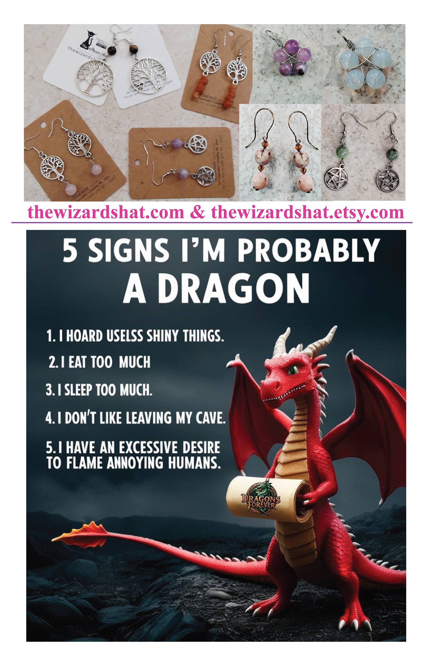 The Wizards Hat flyer